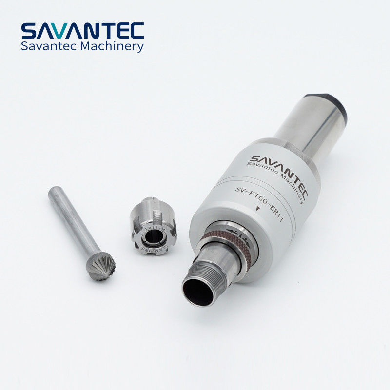 Vloeiende ontlastingshouder voor het vastklemmen van ontlastingsgereedschappen Savantec High Speed Steel SV-FTCO