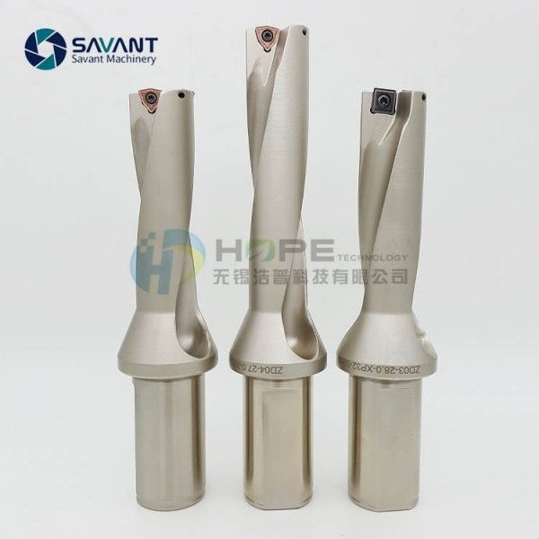 Savantec 2D-5D High Working Efficiency Indexable Drill Bit CNC Machine Center Fast U Drill